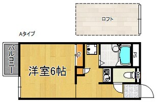 レオパレスエクセレント2号館の物件間取画像